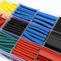 560Pcs 11 Sizes Heat Shrink Tubing Tube Wire Cable Insulation Sleeving Kit 560Pcs 11 Sizes Heat Shrink Tubing Tube Wire Cable Insulation Sleeving Kit