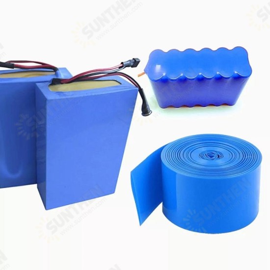 5Pcs 2M 210mm PVC Heat Shrink Tubing Shrink Tube 18650 Battery Shrink Sleeve Insulation Casing Heat shrink Tube