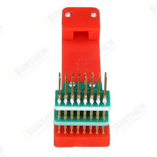 7P/8P Test Rack Double Row Wireless Probe Jig Fixture Tester Tool PCB Clip Burning Clip