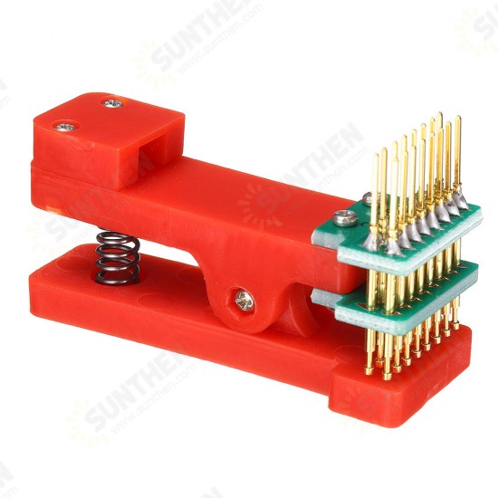 7P/8P Test Rack Double Row Wireless Probe Jig Fixture Tester Tool PCB Clip Burning Clip