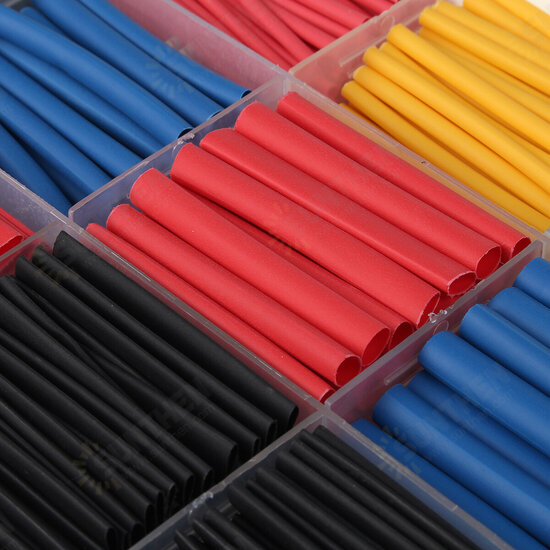 850Pcs Heat Shrink Tube Solder Seal Heat Shrink Butt Wire Connectors Terminals Waterproof 850Pcs Heat Shrink Tube Solder Seal Heat Shrink Butt Wire Connectors Terminals Waterproof