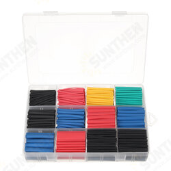 850Pcs Heat Shrink Tube Solder Seal Heat Shrink Butt Wire Connectors Terminals Waterproof 850Pcs Heat Shrink Tube Solder Seal Heat Shrink Butt Wire Connectors Terminals Waterproof