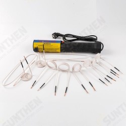 AC110/220V 1000W Flameless Electromagnetic Mini Induction Heater with 10 Pieces Coil Kits For Auto Use Bolt Remover AC110/220V 1000W Flameless Electromagnetic Mini Induction Heater with 10 Pieces Coil Kits For Auto Use Bolt Remover