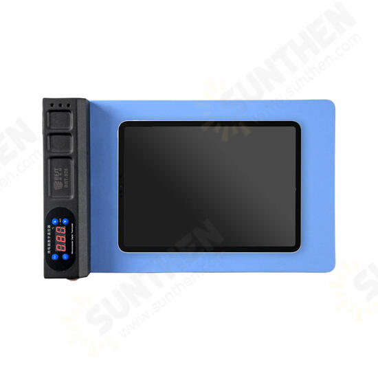 BET-928 110V/220V LCD Phone Tablet Screen Separator Adjustable Temperature 30-220℃ with Heat Resistance Silicone Pad