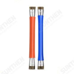 BST-71 Double-Head Facial Cleaning Brush Boar Bristle Hair Brush Antistatic Cleaning Brush for Mobile Motherboard Repair BST-71 Double-Head Facial Cleaning Brush Boar Bristle Hair Brush Antistatic Cleaning Brush for Mobile Motherboard Repair