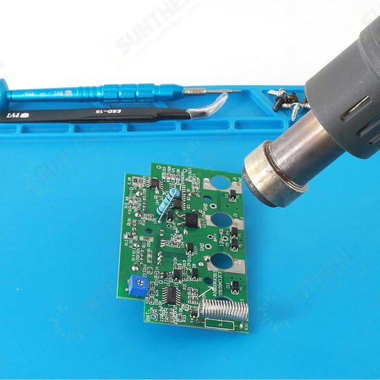 S120 S130 S140 Magnetic Heat Resistant Silicone Pad Desk Mat Maintenance Platform Heat Insulation BGA Soldering Repair Station