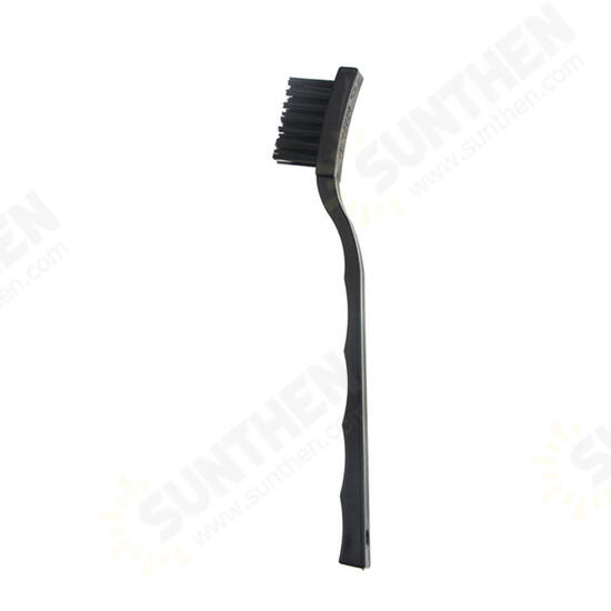 Black Non Slip Handle PCB Rework ESD Anti Static Dust Cleaning Brush 17cm for Mobile Phone Tablet PCB BGA Repair Soldering