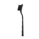 Black Non Slip Handle PCB Rework ESD Anti Static Dust Cleaning Brush 17cm for Mobile Phone Tablet PCB BGA Repair Soldering