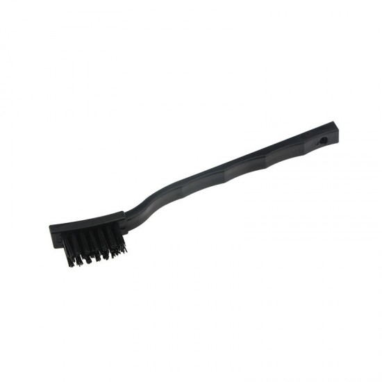 Black Non Slip Handle PCB Rework ESD Anti Static Dust Cleaning Brush 17cm for Mobile Phone Tablet PCB BGA Repair Soldering
