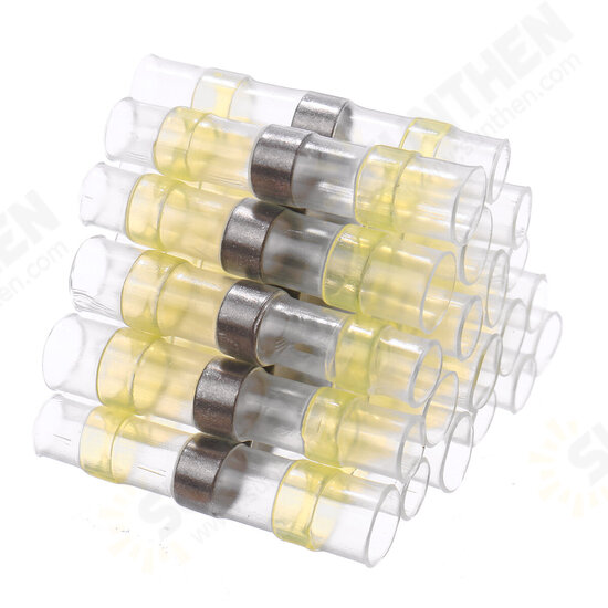 Cable Heat Shrink Butt Splice Wire Connector Solder Seal Sleeve Terminal Tube Cable Heat Shrink Butt Splice Wire Connector Solder Seal Sleeve Terminal Tube