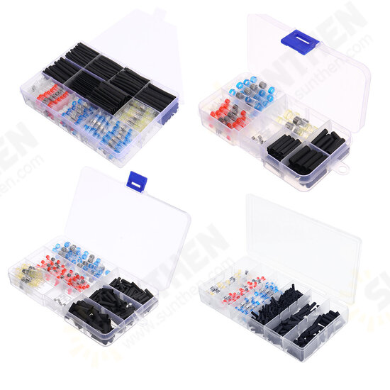 Cable Heat Shrink Butt Splice Wire Connector Solder Seal Sleeve Terminal Tube Cable Heat Shrink Butt Splice Wire Connector Solder Seal Sleeve Terminal Tube
