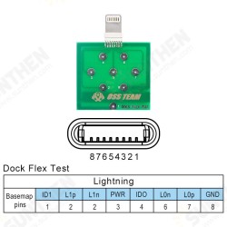 Charging Dock Flex Test Repair Tool Phone Testing Tool for iPhoneX 8 8plus 7 6 6s Plus Charging Dock Flex Test Repair Tool Phone Testing Tool for iPhoneX 8 8plus 7 6 6s Plus