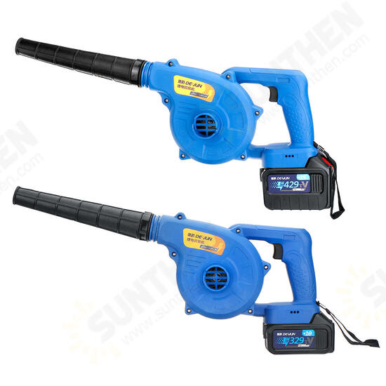 Cordless Electric Air Blower Handheld Blowing Rechargeable Cleaning Dust Machine Cordless Electric Air Blower Handheld Blowing Rechargeable Cleaning Dust Machine