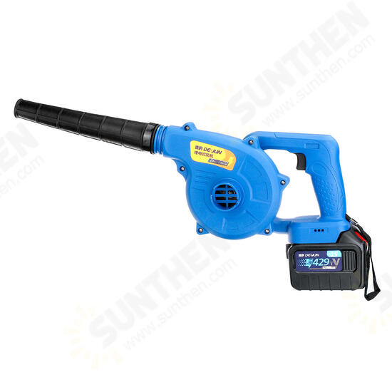 Cordless Electric Air Blower Handheld Blowing Rechargeable Cleaning Dust Machine Cordless Electric Air Blower Handheld Blowing Rechargeable Cleaning Dust Machine