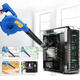 Cordless Electric Air Blower Handheld Blowing Rechargeable Cleaning Dust Machine Cordless Electric Air Blower Handheld Blowing Rechargeable Cleaning Dust Machine