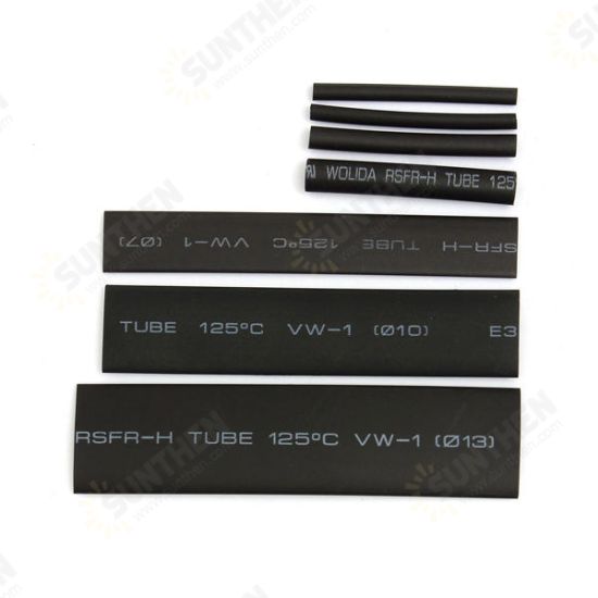 127pcs 7Sizes Polyolefin Halogen-Free Heat Shrink Tubing Tube Sleeving Kit 127pcs 7Sizes Polyolefin Halogen-Free Heat Shrink Tubing Tube Sleeving Kit