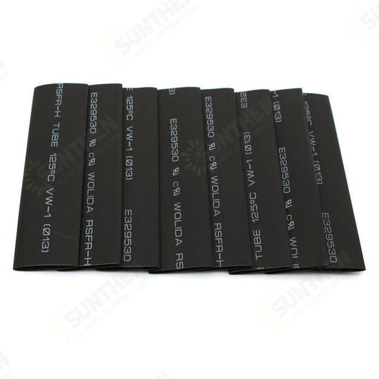 127pcs 7Sizes Polyolefin Halogen-Free Heat Shrink Tubing Tube Sleeving Kit 127pcs 7Sizes Polyolefin Halogen-Free Heat Shrink Tubing Tube Sleeving Kit