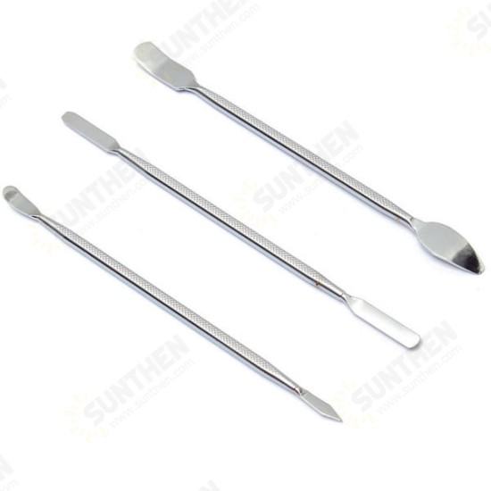 3Pcs Metal Spudger Repair Opening Tool for iPhone Laptop Tablet Smartphone 3Pcs Metal Spudger Repair Opening Tool for iPhone Laptop Tablet Smartphone