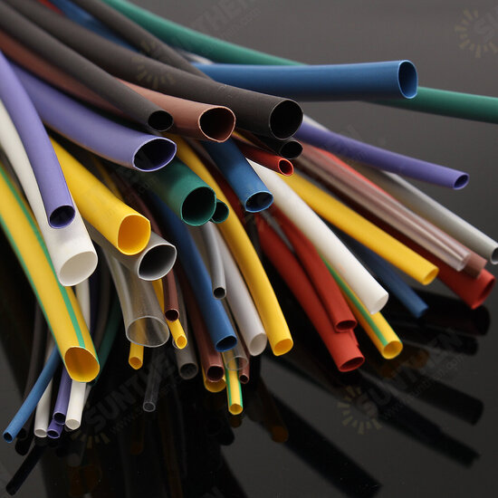 55Pcs Heat Shrink Shrinking Tubing Tube Wire Wrap Cable Sleeve Kit Set