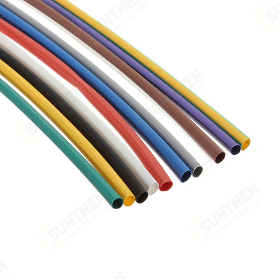 55Pcs Heat Shrink Shrinking Tubing Tube Wire Wrap Cable Sleeve Kit Set