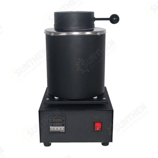 AC110V / 220V 3KG Capacity Gold Electric Melting Furnace with 1PCS Graphite Crucible & Plier AC110V / 220V 3KG Capacity Gold Electric Melting Furnace with 1PCS Graphite Crucible & Plier
