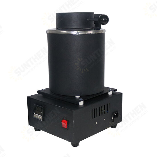 AC110V / 220V 3KG Capacity Gold Electric Melting Furnace with 1PCS Graphite Crucible & Plier AC110V / 220V 3KG Capacity Gold Electric Melting Furnace with 1PCS Graphite Crucible & Plier