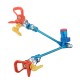 Double Head Spray Gun Regulator Paint Primer Metal Sprayer Gravity Feed Kit Double Head Spray Gun Regulator Paint Primer Metal Sprayer Gravity Feed Kit