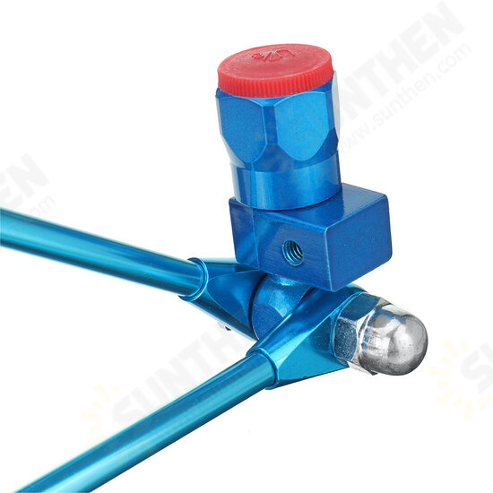 Double Head Spray Gun Regulator Paint Primer Metal Sprayer Gravity Feed Kit Double Head Spray Gun Regulator Paint Primer Metal Sprayer Gravity Feed Kit