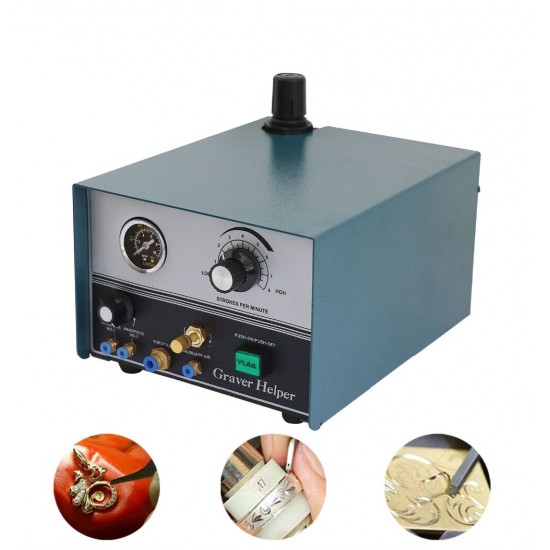 Double-ended Engraving Machine Pneumatic Engraving Machine Double Ended Impact Graver Jewelry Engraver