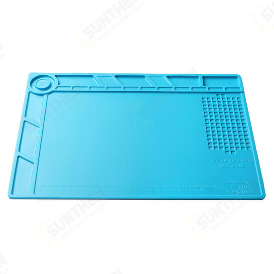 Heat Insulation Silicone Pad Mat For Phone Maintenance Heat Solder Station - 2 Types Heat Insulation Silicone Pad Mat For Phone Maintenance Heat Solder Station - 2 Types