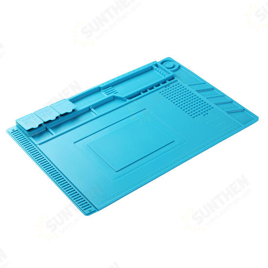 Heat Insulation Silicone Pad Mat For Phone Maintenance Heat Solder Station - 2 Types Heat Insulation Silicone Pad Mat For Phone Maintenance Heat Solder Station - 2 Types
