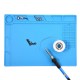 Heat Insulation Silicone Pad Mat For Phone Maintenance Heat Solder Station - 2 Types