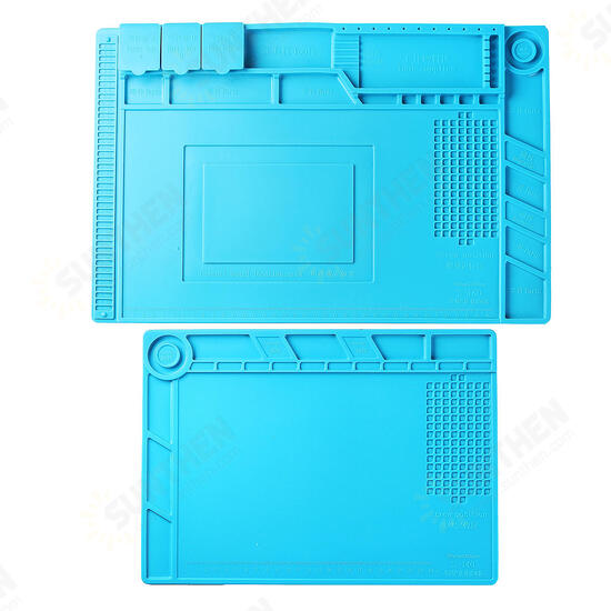 Heat Insulation Silicone Pad Mat For Phone Maintenance Heat Solder Station - 2 Types Heat Insulation Silicone Pad Mat For Phone Maintenance Heat Solder Station - 2 Types