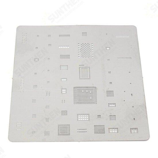 IC Repair BGA for iPhone 7 Rework Reballing Stencil Template Components
