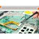 JM-OP13 Anti-static Pry Bar Metal Opening Tool Flex Cable Remove Tool JM-OP13 Anti-static Pry Bar Metal Opening Tool Flex Cable Remove Tool