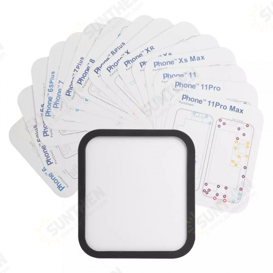 15 in 1 Guide Magnetic Screw Memory Mat Figure Positioning Pad for iPhone 8 / 8P X / XS / XS MAX / XRR / 11/11 PRO / 11 PRO MAX 15 in 1 Guide Magnetic Screw Memory Mat Figure Positioning Pad for iPhone 8 / 8P X / XS / XS MAX / XRR / 11/11 PRO / 11 PRO MAX