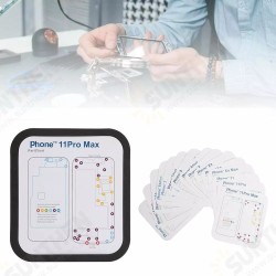 15 in 1 Guide Magnetic Screw Memory Mat Figure Positioning Pad for iPhone 8 / 8P X / XS / XS MAX / XRR / 11/11 PRO / 11 PRO MAX 15 in 1 Guide Magnetic Screw Memory Mat Figure Positioning Pad for iPhone 8 / 8P X / XS / XS MAX / XRR / 11/11 PRO / 11 PRO MAX