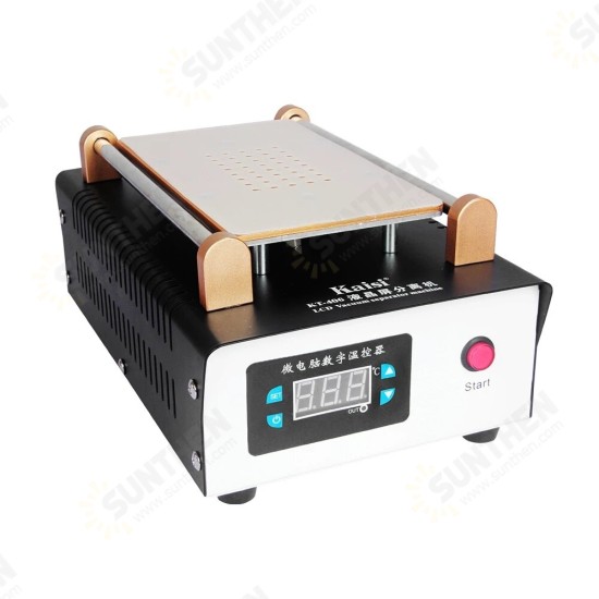 KT-406 LCD Touch Screen Separator Machine Built-in Pump Vacuum for Max 9 Inches Mobile Phone Disassemble Repair Tool KT-406 LCD Touch Screen Separator Machine Built-in Pump Vacuum for Max 9 Inches Mobile Phone Disassemble Repair Tool