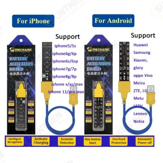 Battery Charging Activation Panel for Iphone 5-11Promax and Android Mobile Phone DC Power Supply Activation Board Battery Charging Activation Panel for Iphone 5-11Promax and Android Mobile Phone DC Power Supply Activation Board