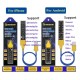 Battery Charging Activation Panel for Iphone 5-11Promax and Android Mobile Phone DC Power Supply Activation Board Battery Charging Activation Panel for Iphone 5-11Promax and Android Mobile Phone DC Power Supply Activation Board