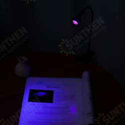 Multifunctional LED Light USB Ultraviolet UV Glue Curing Lamp LED Blacklight Light with Clamp Multifunctional LED Light USB Ultraviolet UV Glue Curing Lamp LED Blacklight Light with Clamp