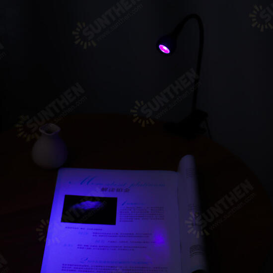 Multifunctional LED Light USB Ultraviolet UV Glue Curing Lamp LED Blacklight Light with Clamp Multifunctional LED Light USB Ultraviolet UV Glue Curing Lamp LED Blacklight Light with Clamp