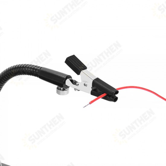 2Pcs 320mm 150 mm Magnetic Flexible Arm with 360 Degree Alligator Clip PCB Board Clip Welding Auxiliary Tool Third Hand