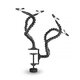 4Pcs Flexible Arms Soldering Helping Third Hand Tool Tabletop Clamp Welding Holder for PCB Board Repair Station Stand 4Pcs Flexible Arms Soldering Helping Third Hand Tool Tabletop Clamp Welding Holder for PCB Board Repair Station Stand