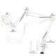 5X Welding Magnifying Glass LED Table Desk Lamp Three-Section Folding Handle Magnifier for Nail Repair Lighting Read 5X Welding Magnifying Glass LED Table Desk Lamp Three-Section Folding Handle Magnifier for Nail Repair Lighting Read