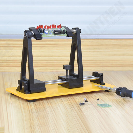 Adjustable PCB Holder Magnetic Flexible Arm Soldering Iron Stand Third Hand Soldering Helping Hand Tool