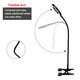 Flexible 5X USB 3 Colors Lamp Magnifier Clip-on Table Top Desk LED Reading Large Lens Illuminated Magnifying Glass Flexible 5X USB 3 Colors Lamp Magnifier Clip-on Table Top Desk LED Reading Large Lens Illuminated Magnifying Glass