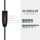 Flexible 5X USB 3 Colors Lamp Magnifier Clip-on Table Top Desk LED Reading Large Lens Illuminated Magnifying Glass Flexible 5X USB 3 Colors Lamp Magnifier Clip-on Table Top Desk LED Reading Large Lens Illuminated Magnifying Glass