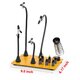 Magnetic Base Soldering Welding Third Hand PCB Holder with 3X LED Illuminated Magnifier Lamp Welding Tool Kit