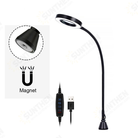 Magnetic Flexible Desk Magnifier 3X USB LED Magnifying Glass 3 Colors Illuminated Magnifier Lamp Loupe Reading Rework Soldering Magnifier Magnetic Flexible Desk Magnifier 3X USB LED Magnifying Glass 3 Colors Illuminated Magnifier Lamp Loupe Reading Rework Soldering Magnifier